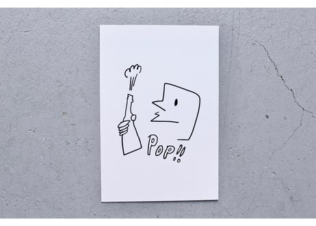 POP POP POSTCARD 3P ”BOYS”