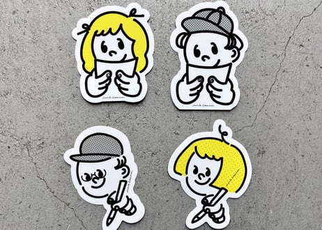 Die-cut sticker