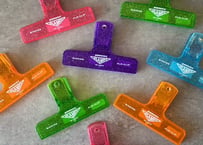 plastic clip glitter