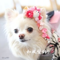 髪飾り 犬 猫
