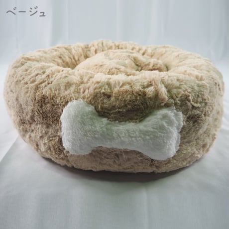 日本製コットン使用ドーナツベッド 犬 猫