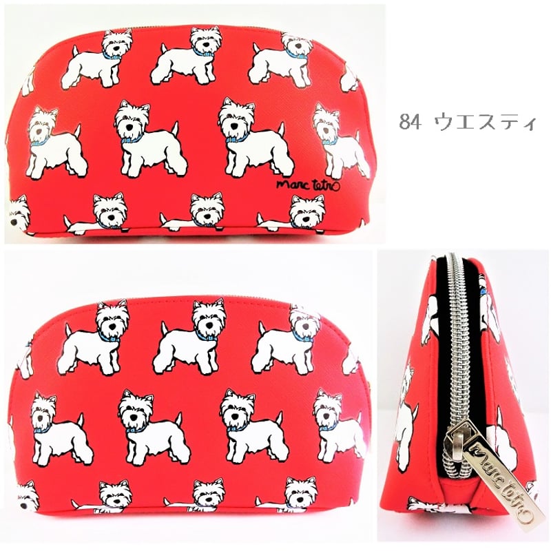 【新品】Marc tetro マークテトロ　ウエスティ　トラベルセット　ポーチ 楽天市場】マークテトロ 3ピースコスメティックポーチセット