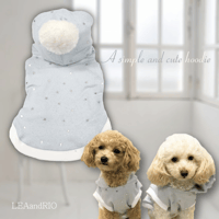 シンプルパーカー 犬 猫