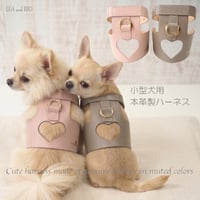 本革ハーネス 犬 猫