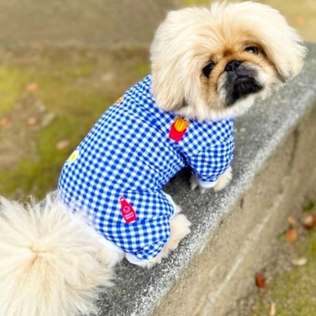 シンプルロンパース 犬 猫