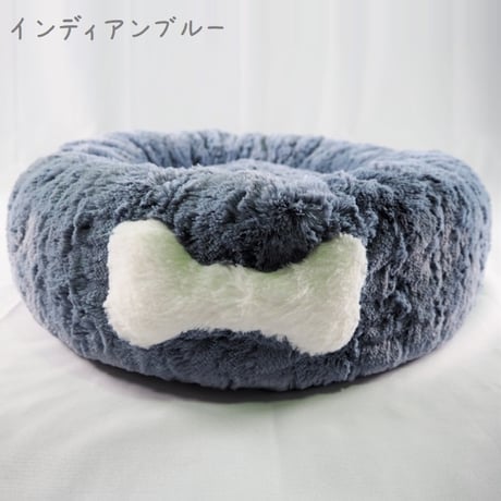 日本製コットン使用ドーナツベッド 犬 猫