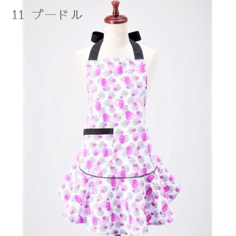 フラワープリントエプロンセット　KAHRI フラワープリントエプロンセット KAHRI