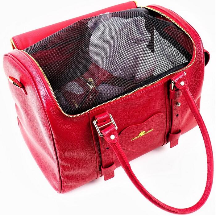 本革キャリーバッグ 犬 猫 | LEAandRIO