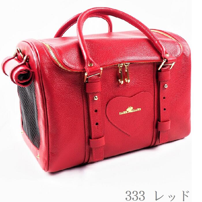 ペットキャリー 本革 パピー 小型犬 犬 猫 ペット レザー CAR8 9 10 本革キャリーバッグ 犬 猫 | LEAandRIO