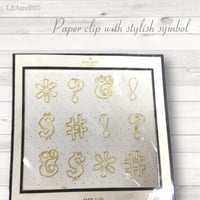kate spade ペーパークリップ