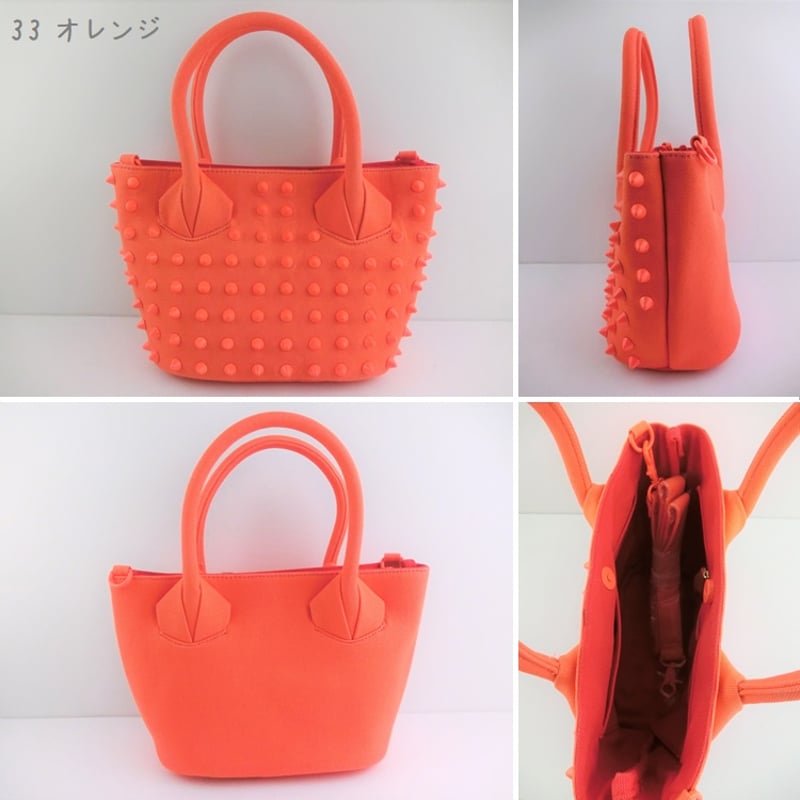 KAHRI by KAHRIANNE KERR トートバッグ KAHRI by KAHRIANNE KERR スタッズトートバッグ ネイビー - メルカリ