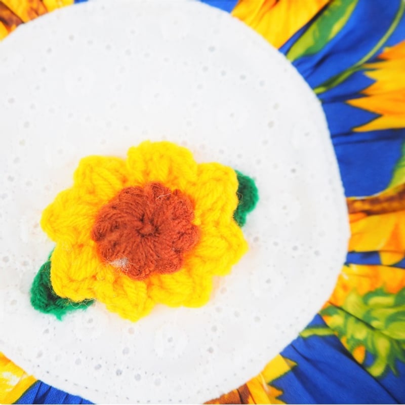 ひまわりワンピース 犬 猫 | LEAandRIO