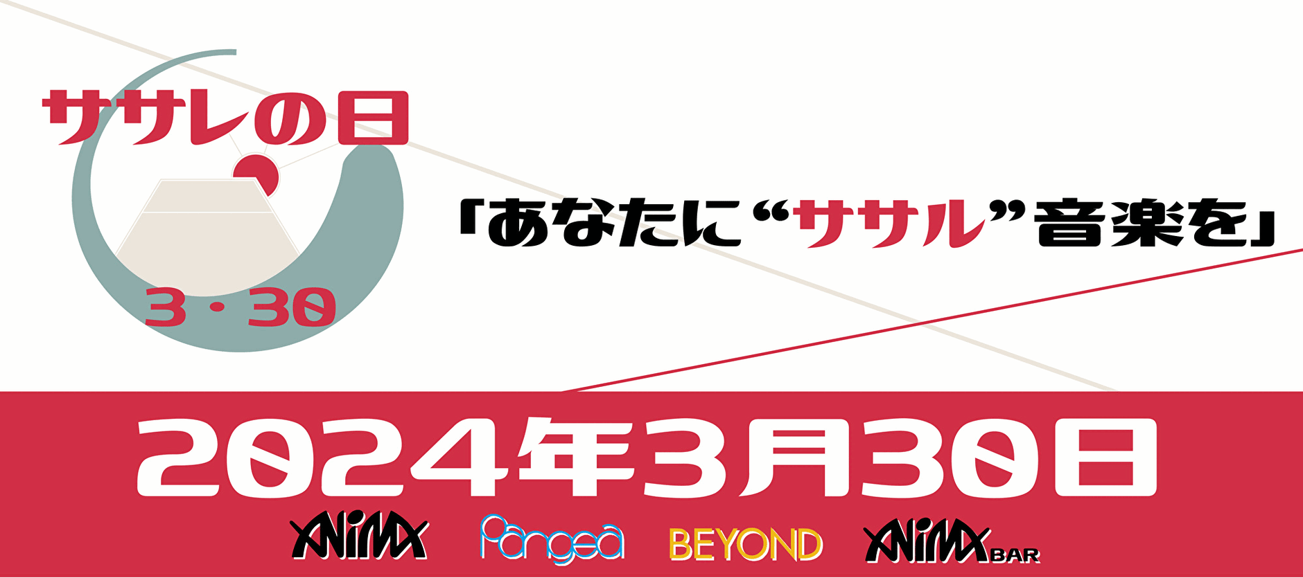 ３・３０ササレの日