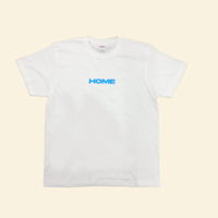 HOMELOGO TEE White/Lightblue