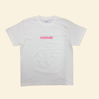 HOMELOGO TEE White/Pink