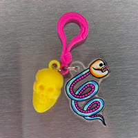 キーホルダースカル