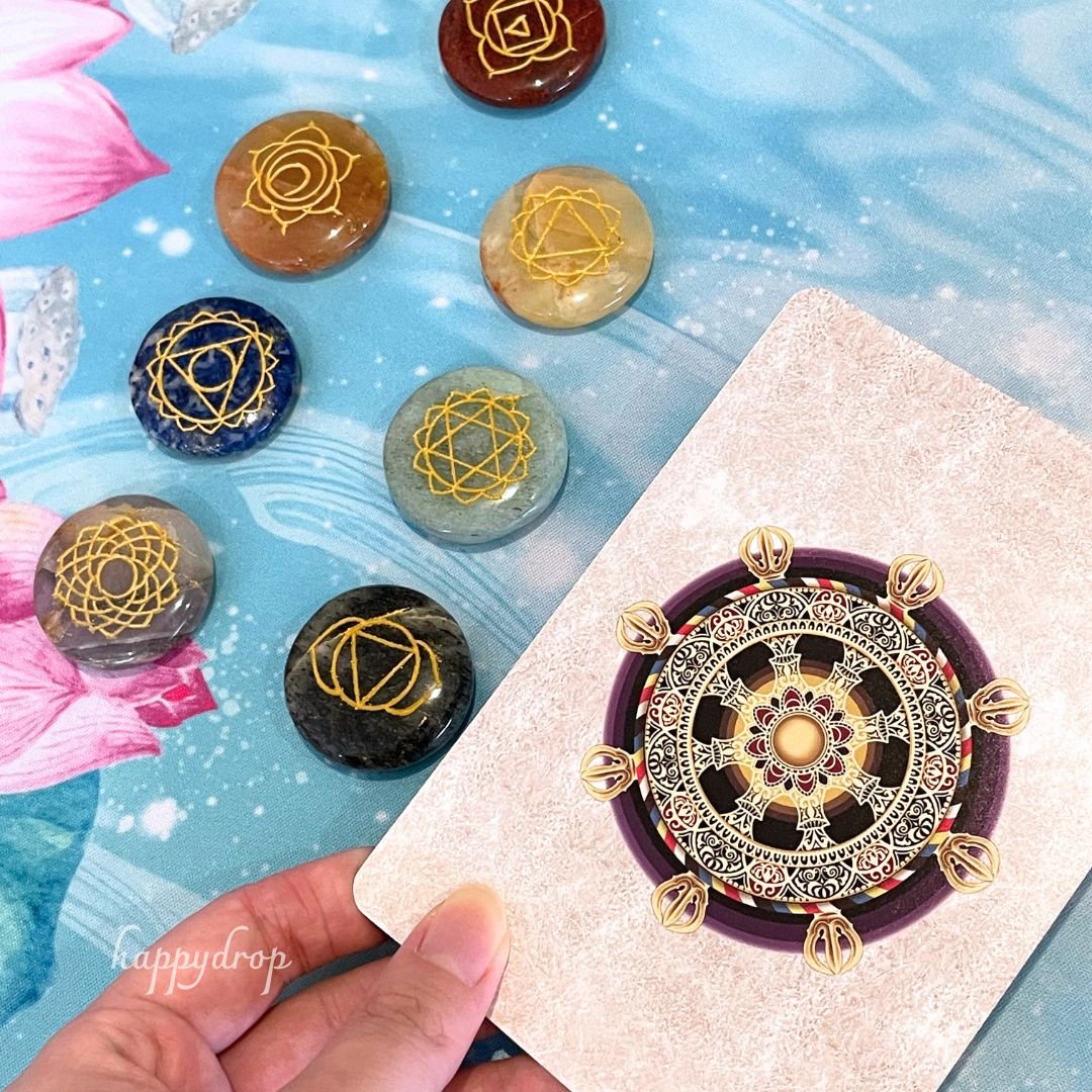 極楽の蓮・水 | 天使妖精雑貨HappyDrop タロットクロス販売