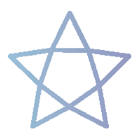 夢を叶える魔法のAnimation GIF Icon　星1