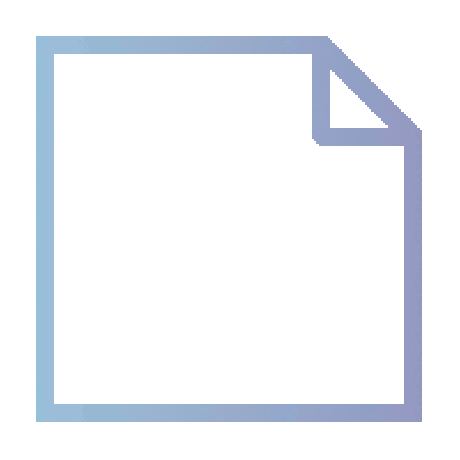 夢を叶える魔法のAnimation GIF Icon　新しい紙