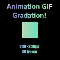 夢を叶える魔法のAnimation GIF Icon　四角4