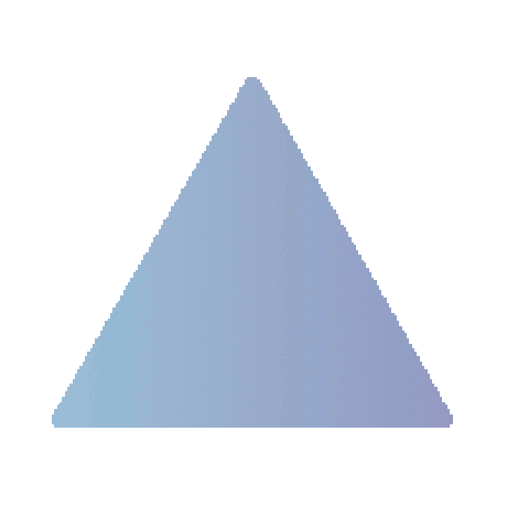 夢を叶える魔法のAnimation GIF Icon　三角4