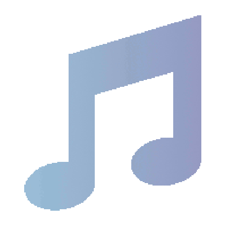 夢を叶える魔法のAnimation GIF Icon　音符