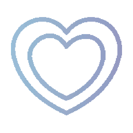 夢を叶える魔法のAnimation GIF Icon　ハート2