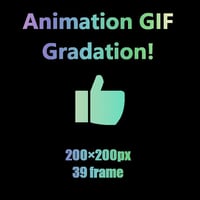 夢を叶える魔法のAnimation GIF Icon　高評価