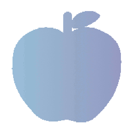 夢を叶える魔法のAnimation GIF Icon　リンゴ