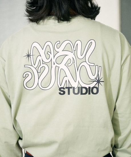 Graffiti L/S Tee /LIME GREEN