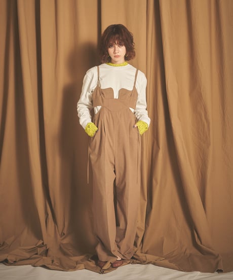 MAYJUNC L/S Tee <White>
