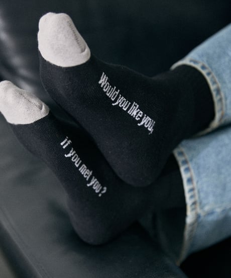 MJ Classic Socks (BLACK/GRE Y)