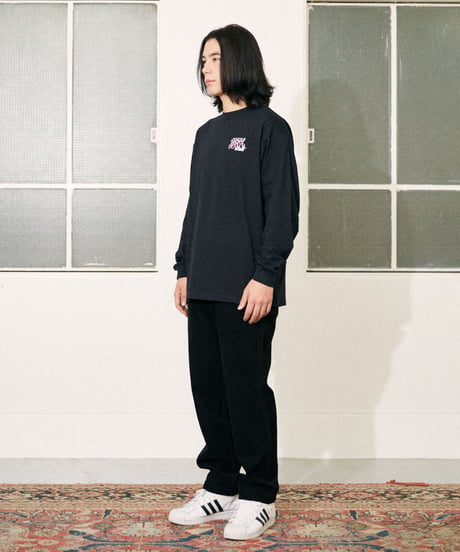 Graffiti L/S Tee /BLACK