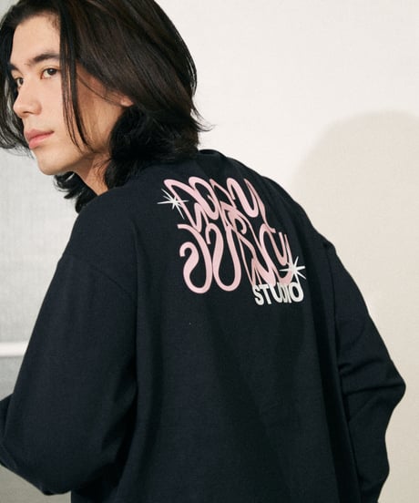 Graffiti L/S Tee /BLACK