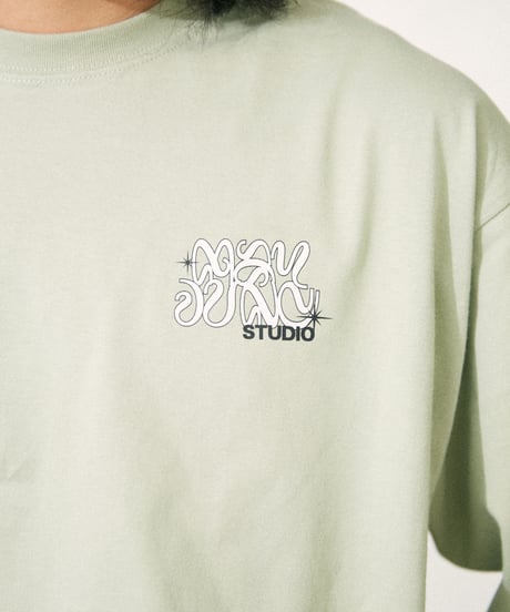 Graffiti L/S Tee /LIME GREEN
