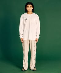 PYP Pocket L/S Tee /WHITE