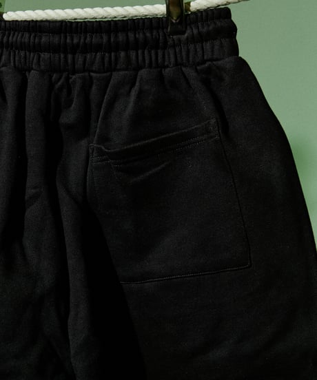 Logo Short Pants/ Black