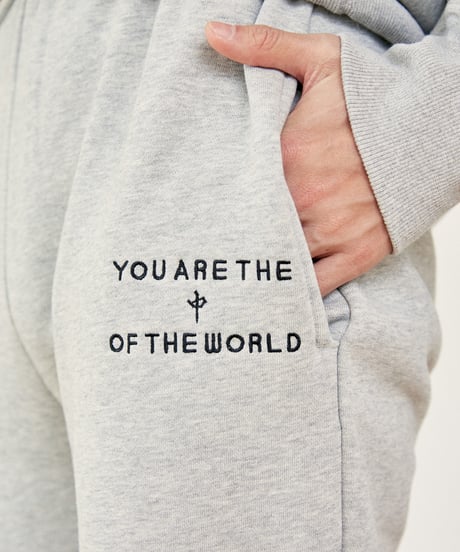 MAYJUNC "YA中OW" Sweat Pants <Grey>