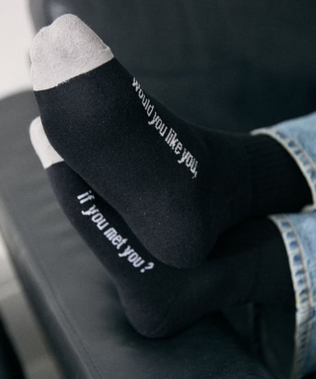 MJ Classic Socks (BLACK/GRE Y)