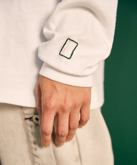 PYP Pocket L/S Tee /WHITE