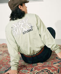 Graffiti L/S Tee /LIME GREEN