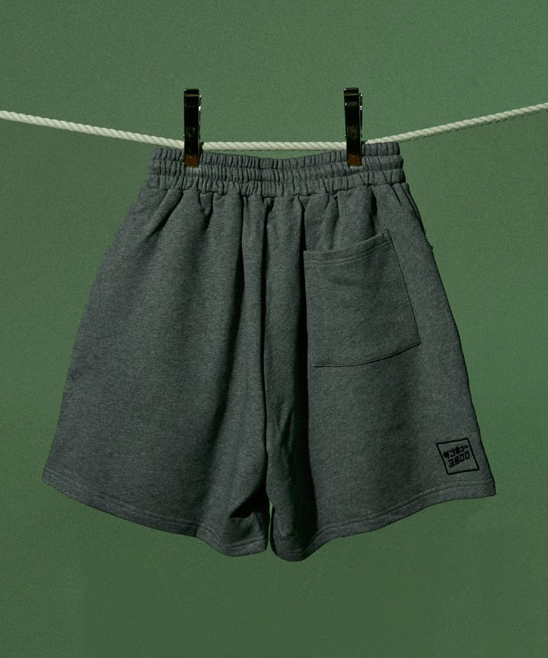 Logo Short Pants/ Grey | MAYJUNC/ メイジャンク