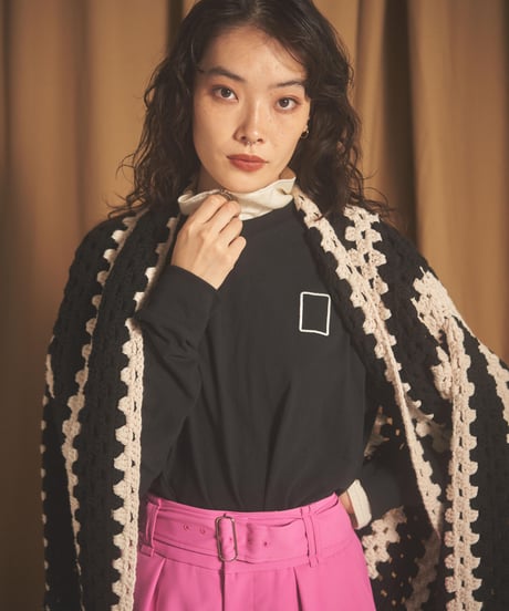 MAYJUNC L/S Tee  <Black>