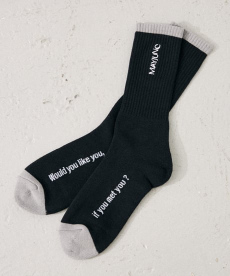 MJ Classic Socks (BLACK/GRE Y)