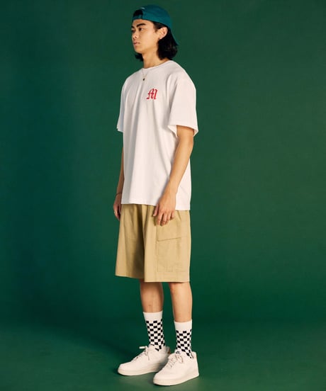 MAYJUNC graphics Tee /WHITE