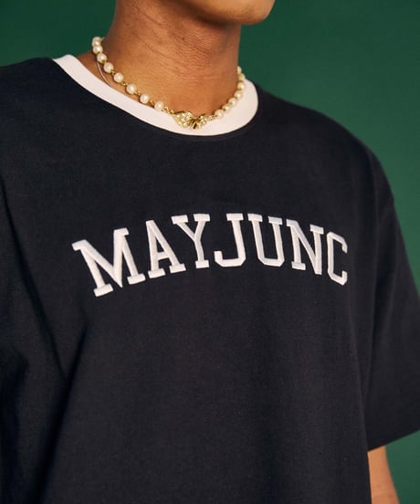 College Tee /BLACK