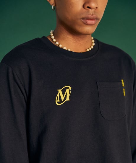 PYP Pocket L/S Tee /BLACK