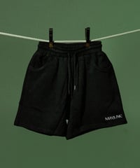 Logo Short Pants/ Black