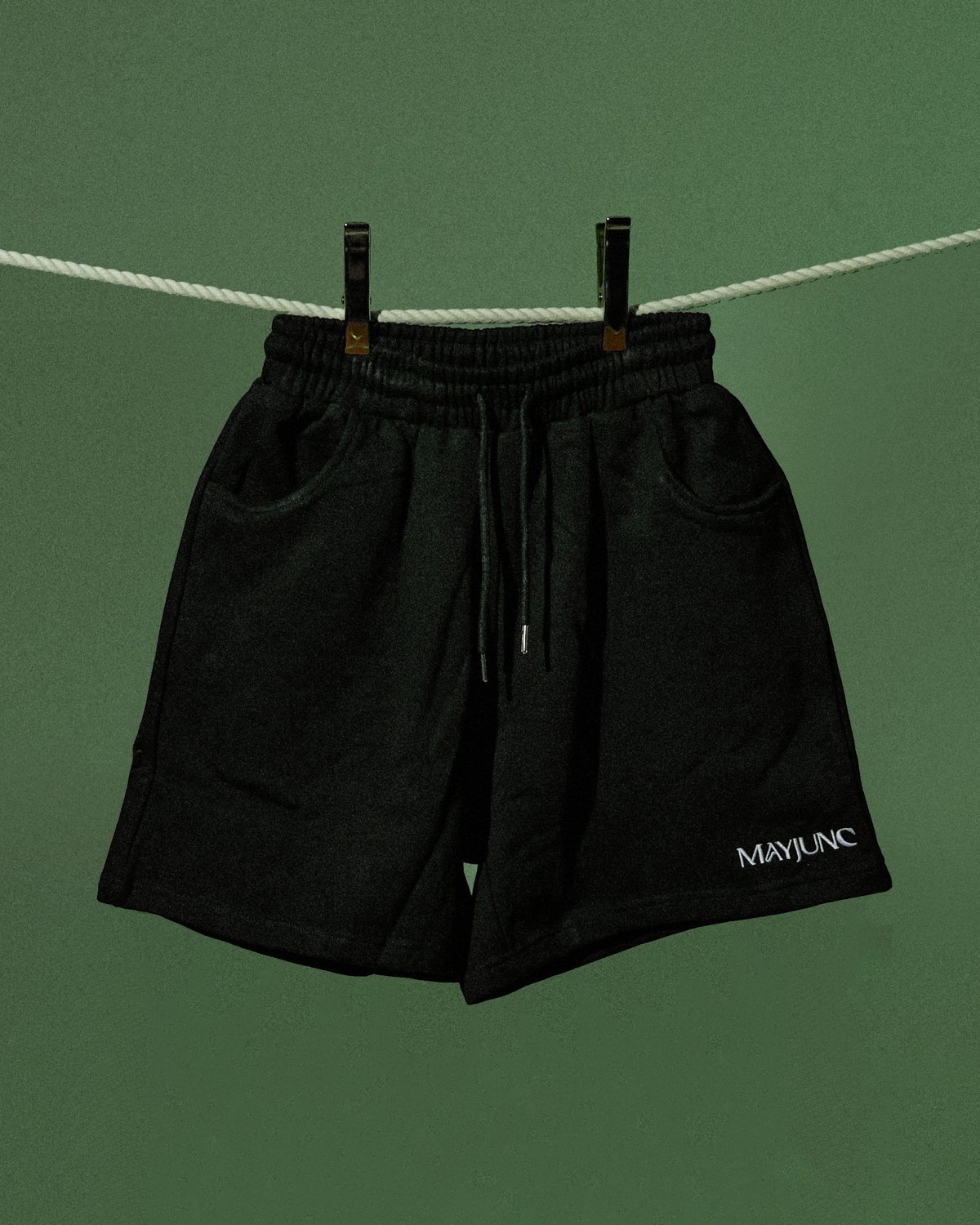 Logo Short Pants/ Black | MAYJUNC/ メイジャンク