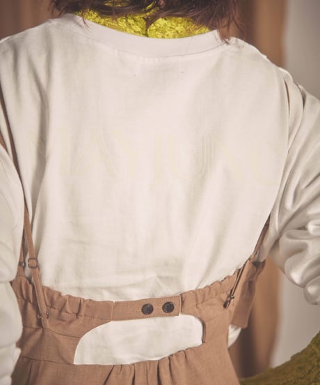 MAYJUNC L/S Tee <White>